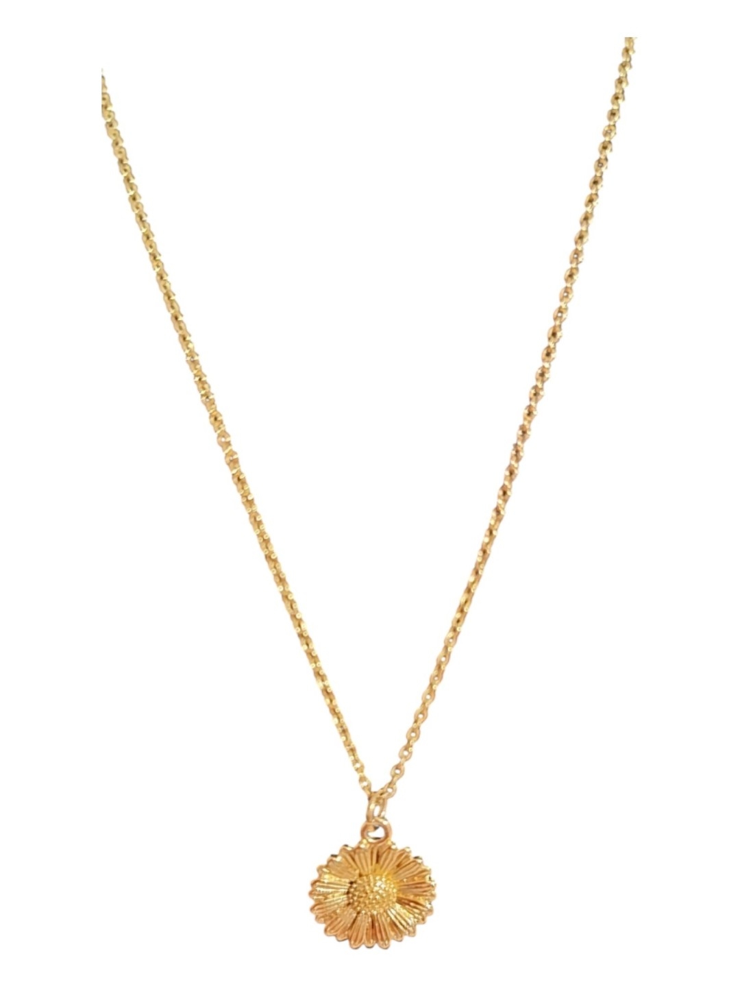 Sunflower Pendant Necklace Women Jewelry